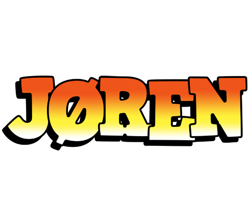 Jøren sunset logo