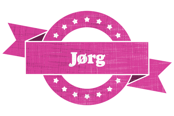 Jørg beauty logo
