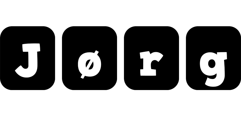 Jørg box logo