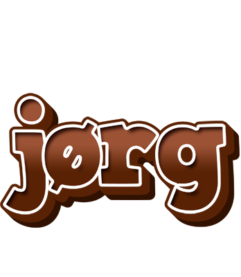 Jørg brownie logo