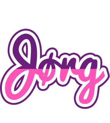 Jørg cheerful logo