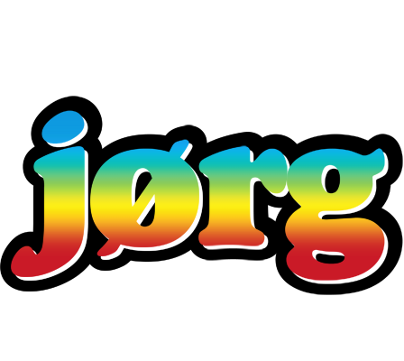 Jørg color logo