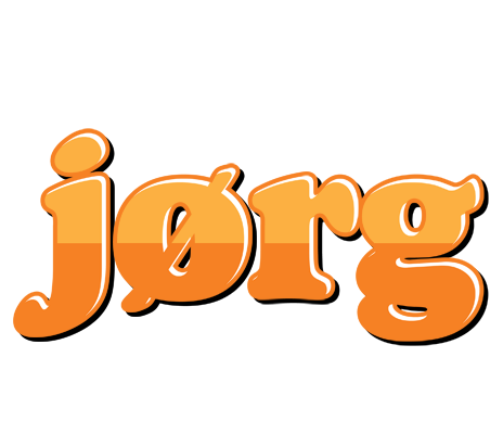 Jørg orange logo