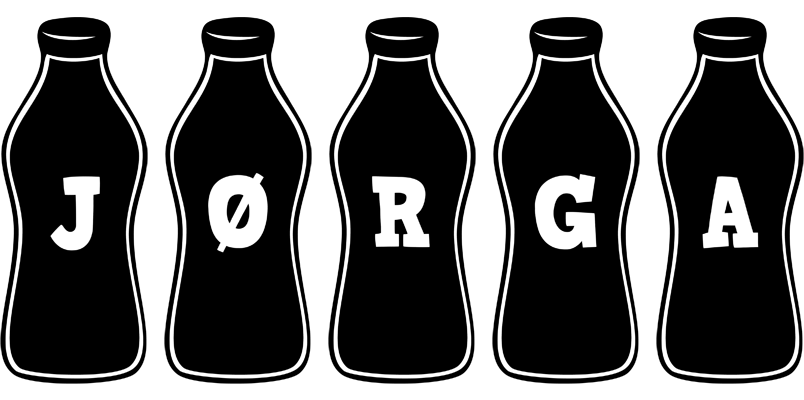 Jørga bottle logo