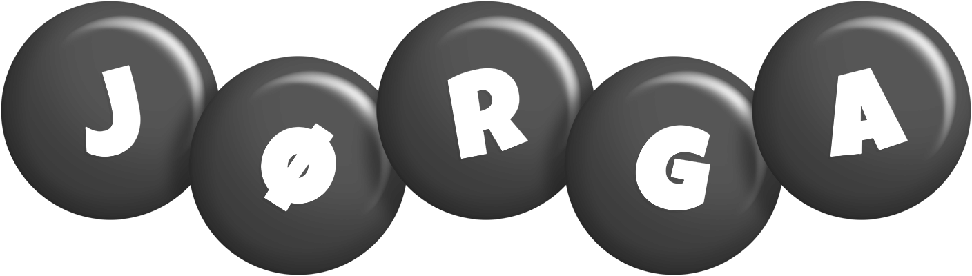 Jørga candy-black logo