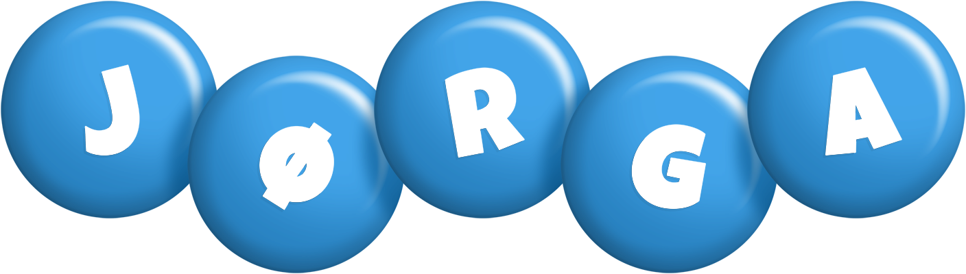 Jørga candy-blue logo