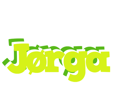 Jørga citrus logo