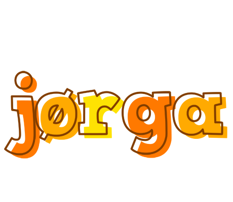 Jørga desert logo