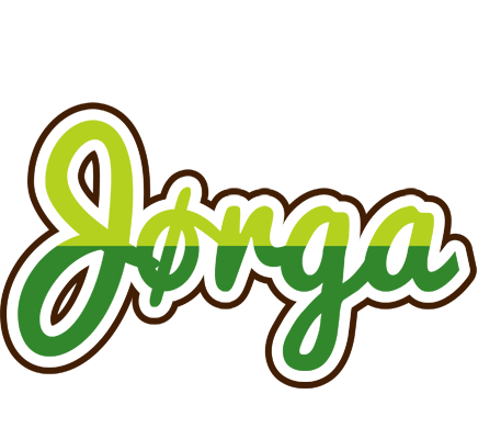 Jørga golfing logo