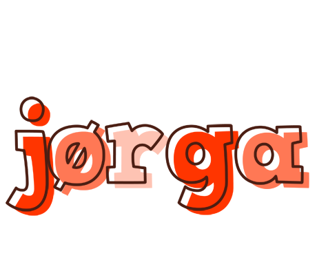 Jørga paint logo