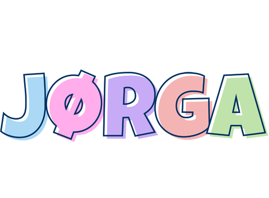 Jørga pastel logo
