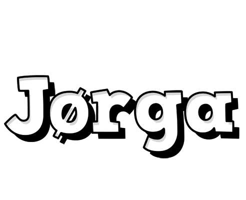 Jørga snowing logo