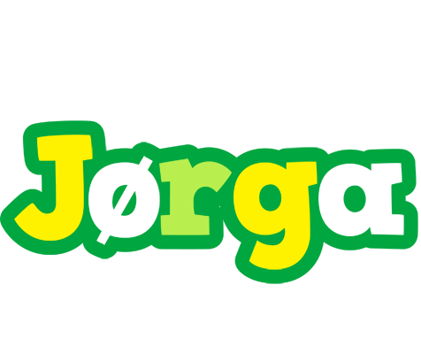 Jørga soccer logo