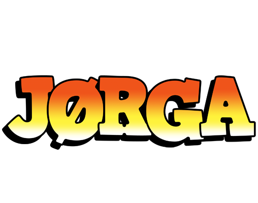 Jørga sunset logo