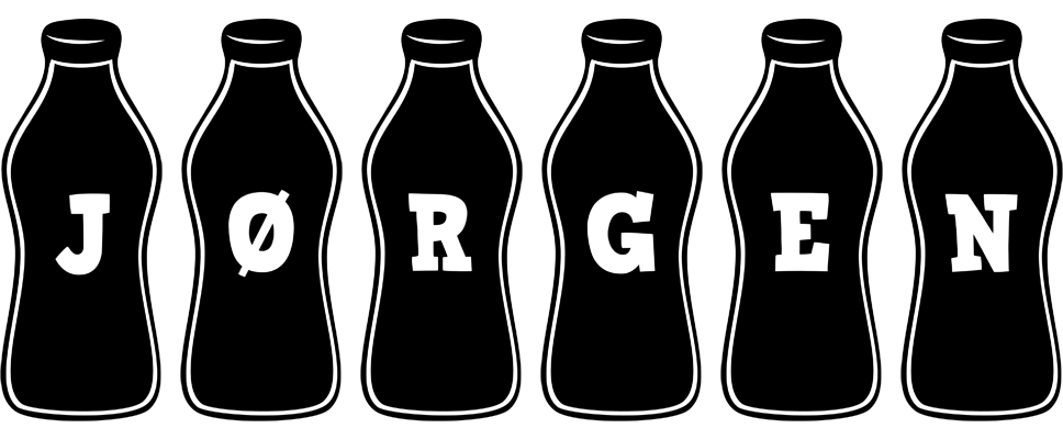 Jørgen bottle logo
