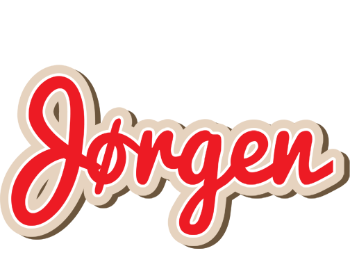 Jørgen chocolate logo