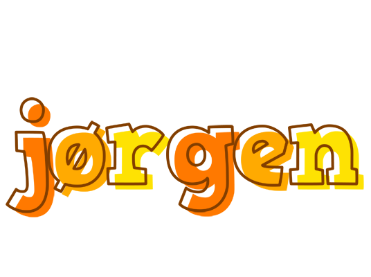 Jørgen desert logo