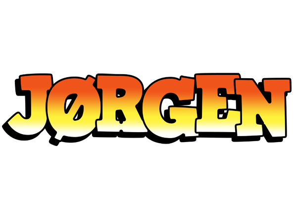 Jørgen sunset logo