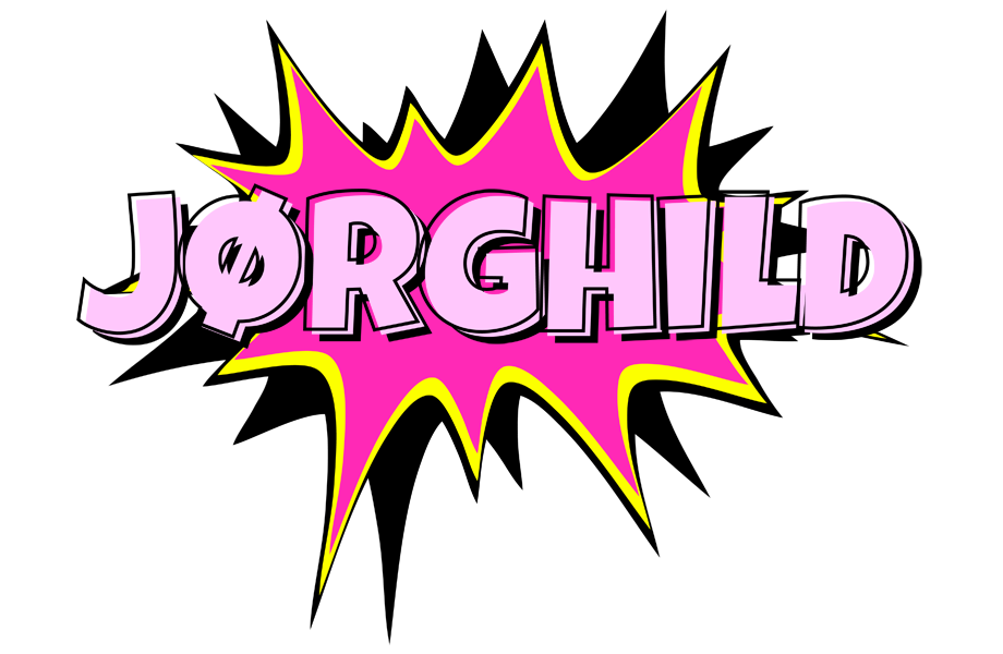 Jørghild badabing logo
