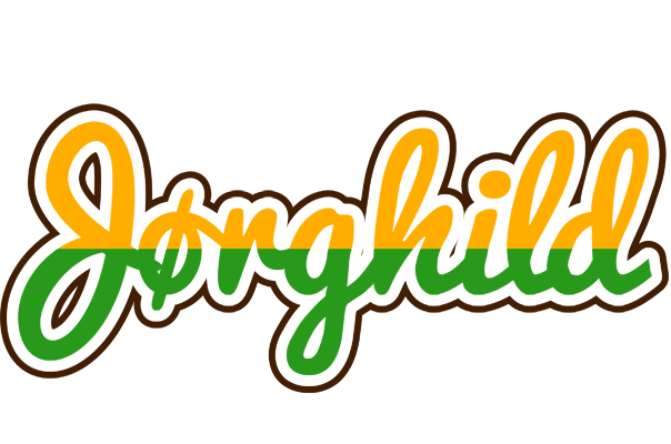 Jørghild banana logo