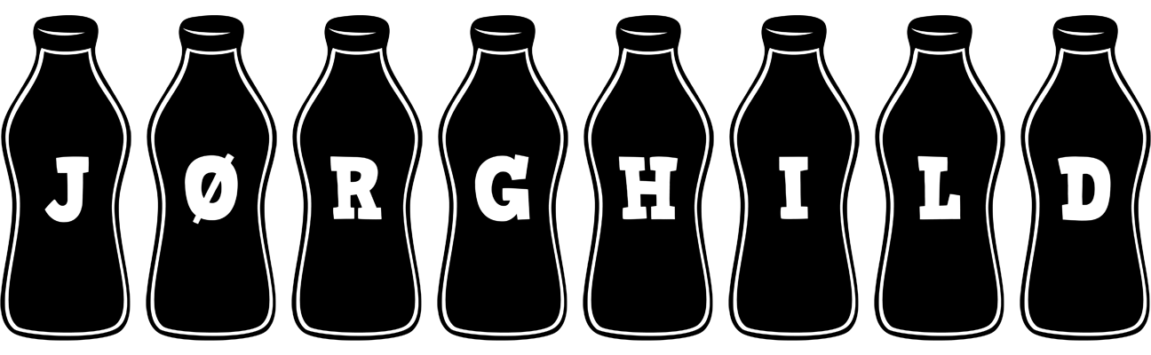 Jørghild bottle logo