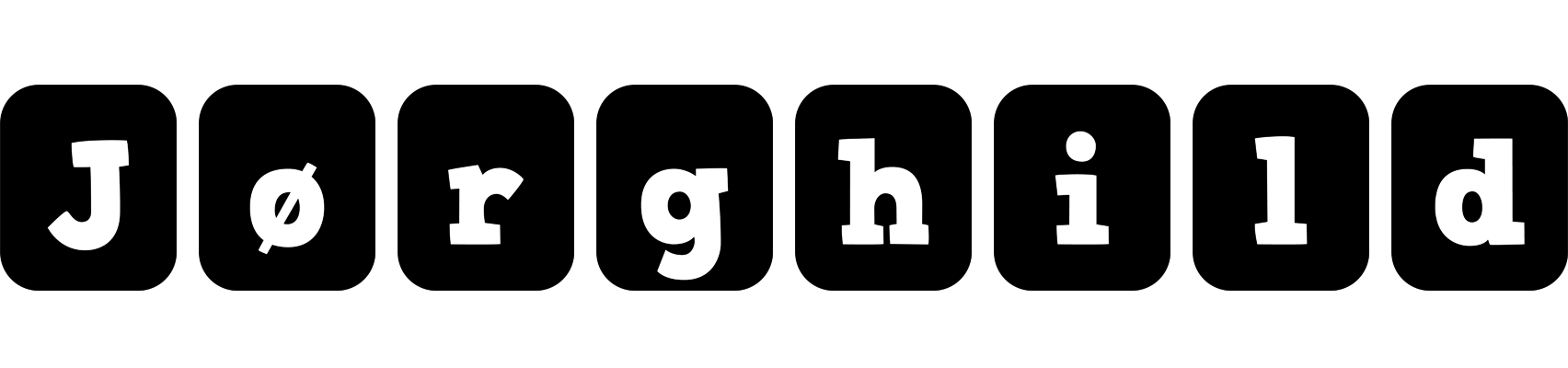 Jørghild box logo