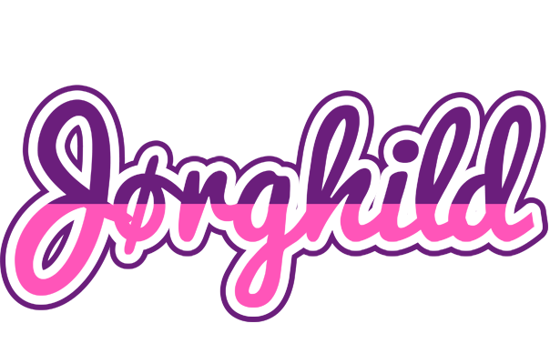 Jørghild cheerful logo