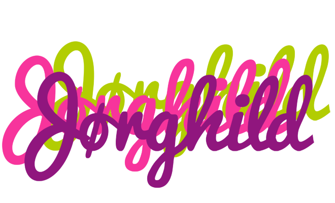 Jørghild flowers logo