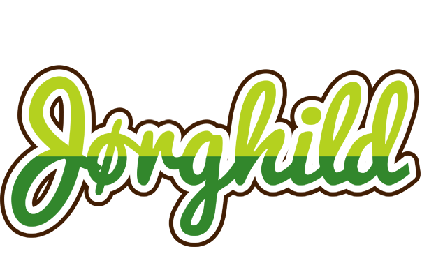Jørghild golfing logo