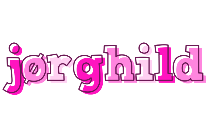 Jørghild hello logo
