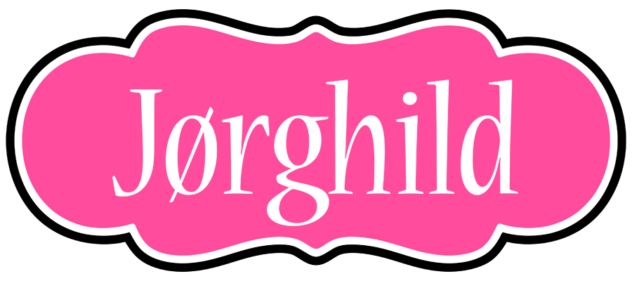 Jørghild invitation logo