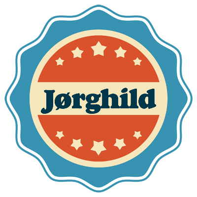 Jørghild labels logo