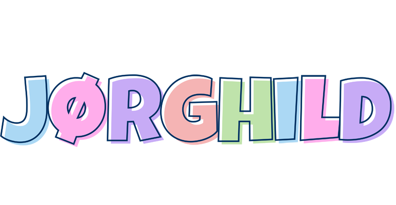 Jørghild pastel logo