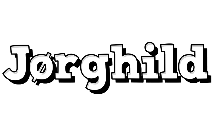 Jørghild snowing logo