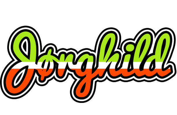 Jørghild superfun logo