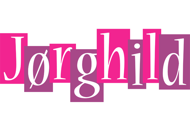 Jørghild whine logo