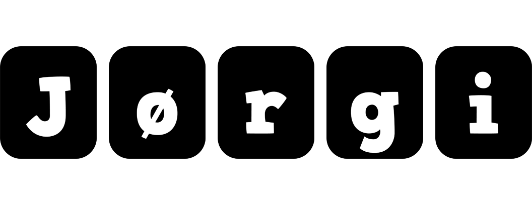 Jørgi box logo