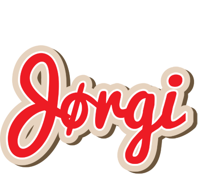 Jørgi chocolate logo