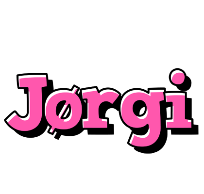 Jørgi girlish logo
