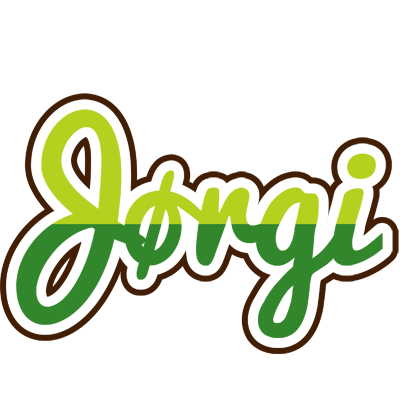 Jørgi golfing logo