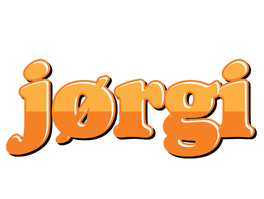 Jørgi orange logo