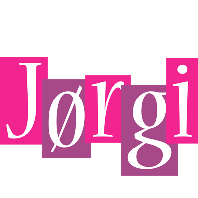 Jørgi whine logo