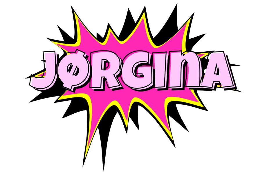Jørgina badabing logo