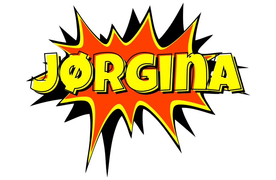 Jørgina bazinga logo