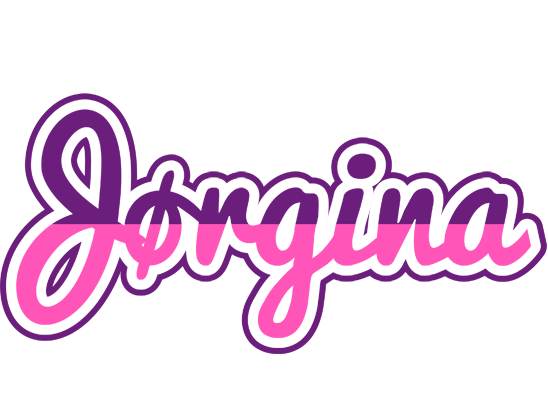Jørgina cheerful logo