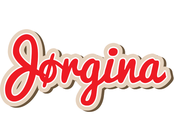 Jørgina chocolate logo
