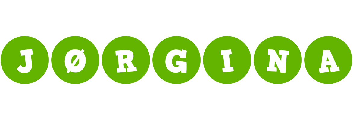 Jørgina games logo