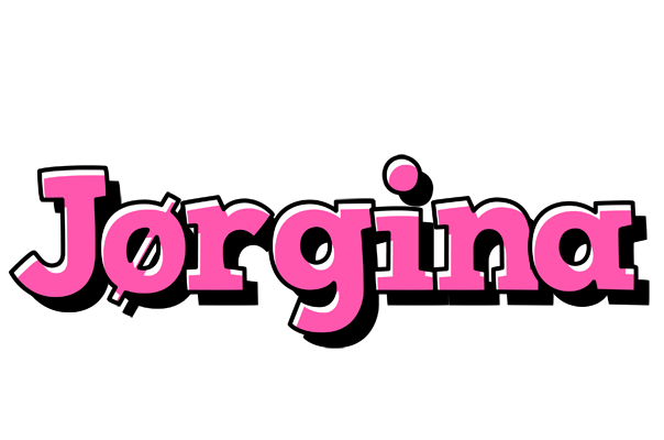 Jørgina girlish logo