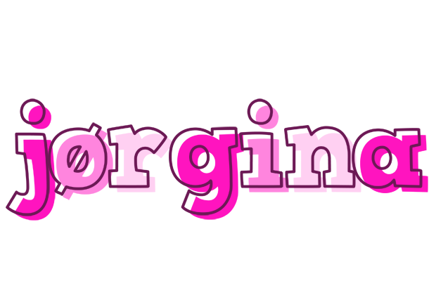 Jørgina hello logo
