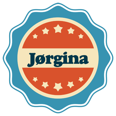 Jørgina labels logo